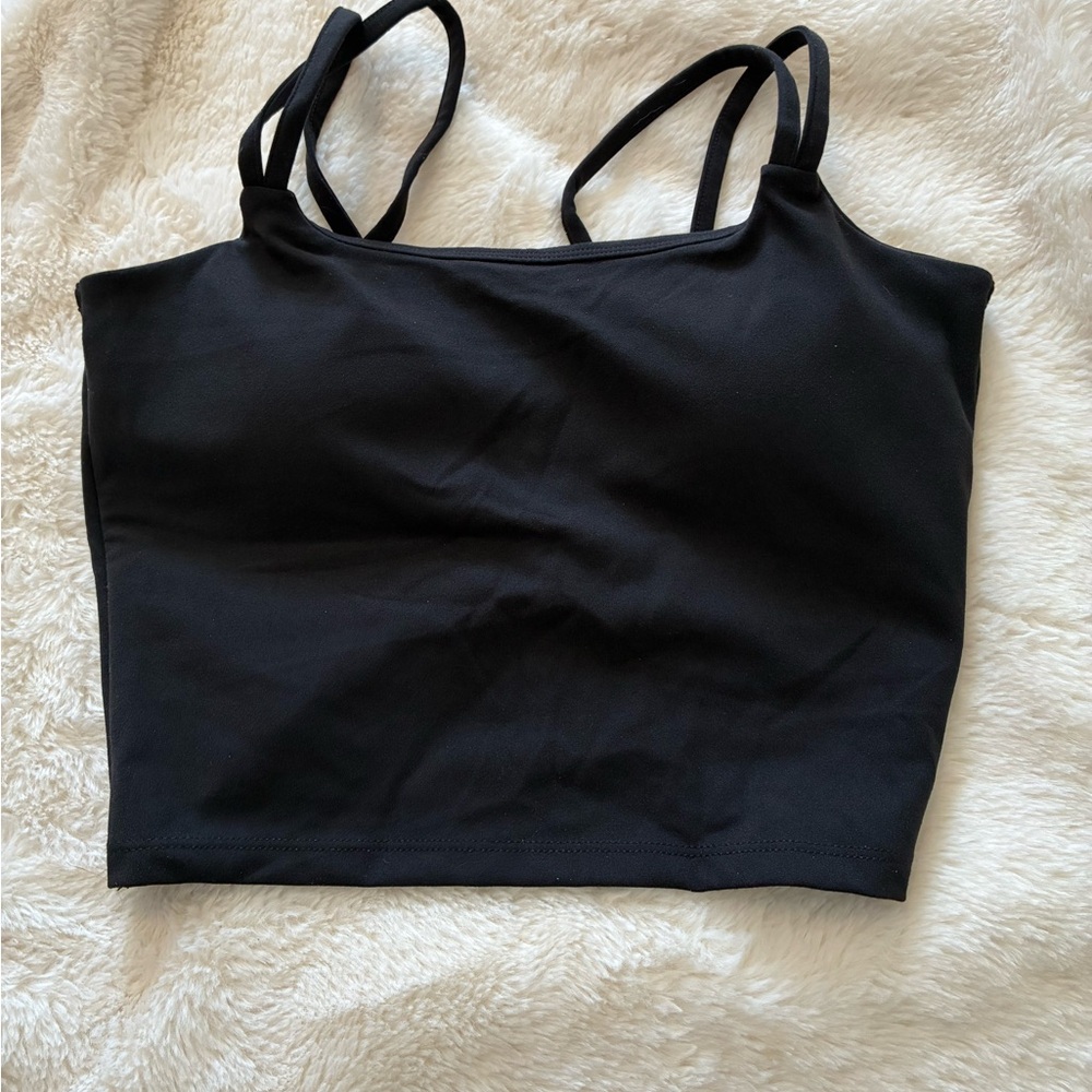 Black Crop Top